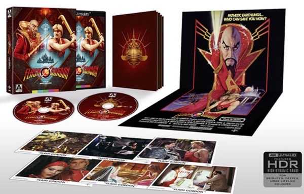 Arrow Video Flash Gordon 4k Blu ray
